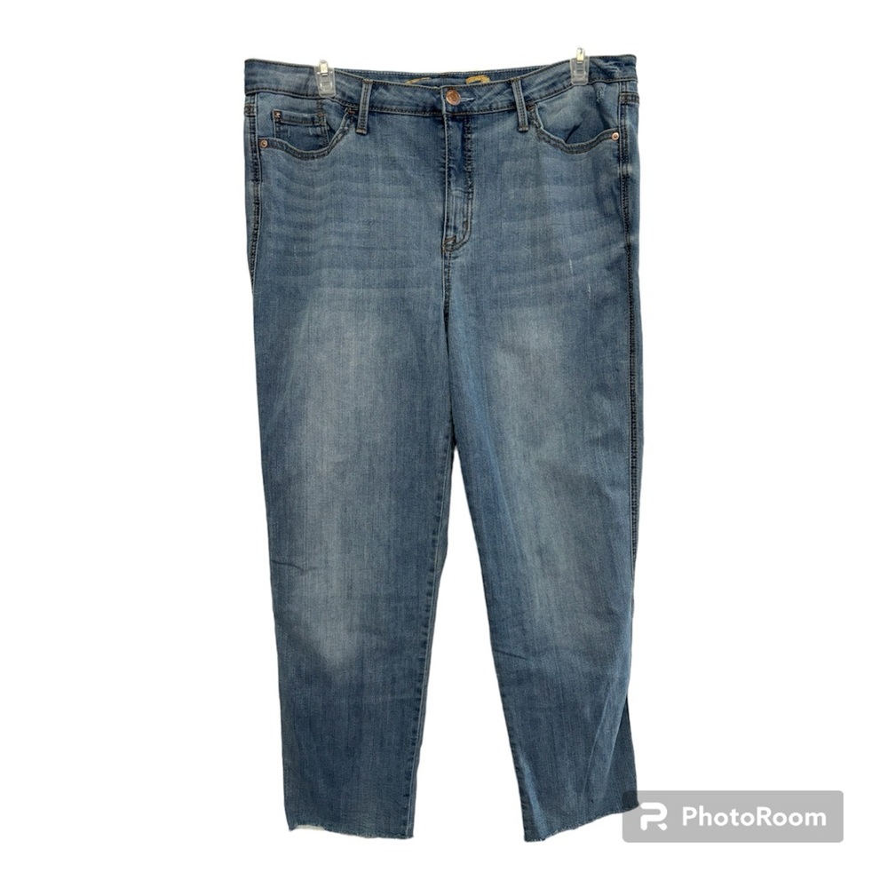 Seven distressed denim size 18